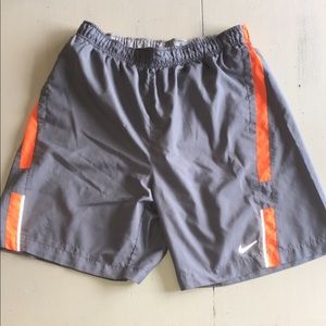 Gray Nike Dri Fit Athletic Shorts